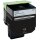 Lexmark 80C0X10  schwarz Toner