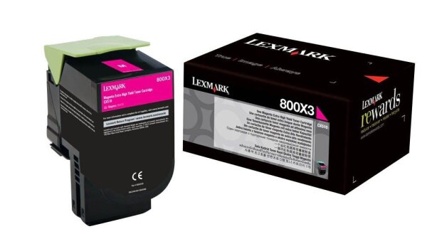 Lexmark 80C0X30  magenta Toner