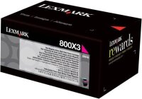 Lexmark 80C0X30  magenta Toner