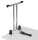 HAMMERBACHER Mehrzwecktisch weiß rechteckig, Rundrohr chrom, 138,0 x 69,0 x 73,5 cm