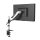 ergoleben Monitor-Halterung GS120TK EL0001 weiß, schwarz, silber für 1 Monitor, Tischklemme