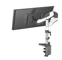 ergoleben Monitor-Halterung GS130TK EL0002 weiß, schwarz, silber für 1 Monitor, Tischklemme