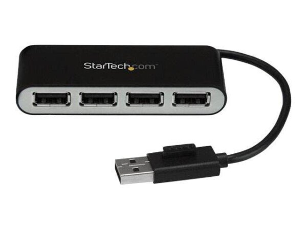 StarTech.com USB-Hub 4-fach schwarz