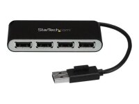 StarTech.com USB-Hub 4-fach schwarz