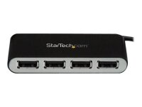 StarTech.com USB-Hub 4-fach schwarz