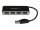 StarTech.com USB-Hub 4-fach schwarz