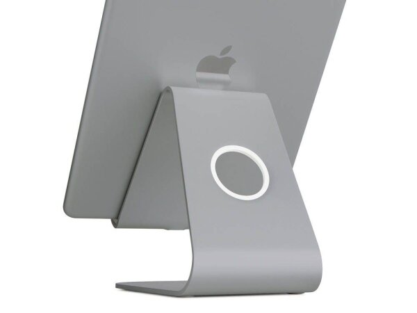 rain design Tablet-Ständer mStand 10052 grau für 1 Tablet, Tischständer