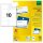 SIGEL Visitenkarten LP850 satiniert weiß 225 g/qm, 100 St.