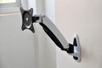 JENIMAGE Monitor-Halterung FD120WM JI-FD120WM weiß, schwarz für 1 Monitor, Wandhalterung