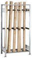 SCHULTE Kragarmregal 22620 silber 100,0 x 50,0 x 200,0 cm