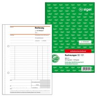 SIGEL Rechnung mit fortlaufenden Nummern Formularbuch...