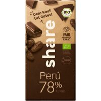 share Bio Peru 78% Edelbitter Schokolade 100,0 g