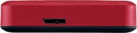 TOSHIBA Canvio Advance 4 TB externe HDD-Festplatte rot