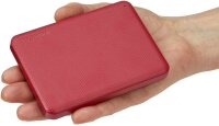 TOSHIBA Canvio Advance 4 TB externe HDD-Festplatte rot