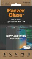 PanzerGlass™ Display-Blickschutzglas für Apple iPhone 14 Pro