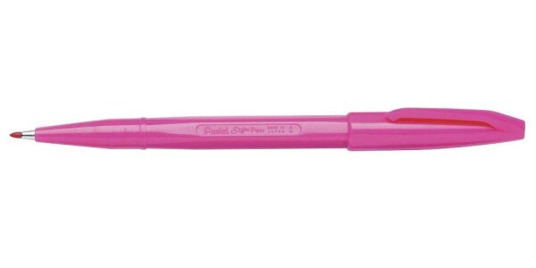 Pentel Sign Pen Filzstift rosa, 1 St.