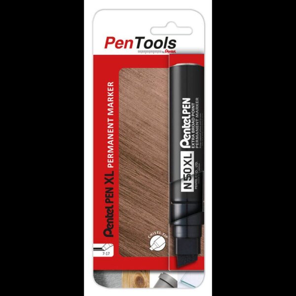 Pentel PenTool N50XL-PRO1AEU Permanentmarker schwarz 7,0 - 17,0 mm, 1 St.