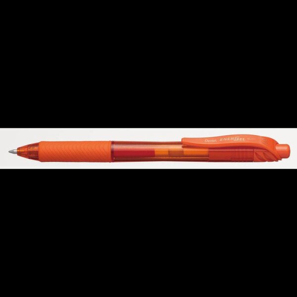 Pentel ENERGEL BL107 Gelschreiber 0,35 mm, Schreibfarbe: orange, 1 St.