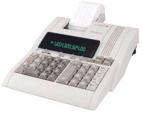 OLYMPIA CPD 3212S Tischrechner druckend lichtgrau