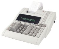 OLYMPIA CPD 3212T Tischrechner druckend lichtgrau