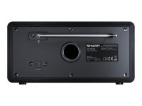 SHARP DR-450 DAB+ Empfänger schwarz