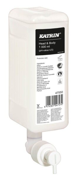 KATRIN Duschgel & Shampoo 1000,0 ml