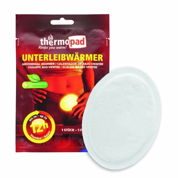 thermopad® Unterleibwärmer 78180 weiß, 10 St.