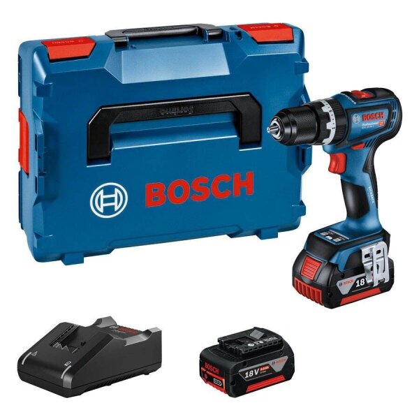 BOSCH Professional GSB 18V-90 C Akku-Schlagbohrschrauber-Set 18,0 V, mit 2 Akkus