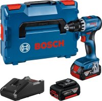 BOSCH Professional GSR 18V-45 Akku-Bohrschrauber-Set 18,0...