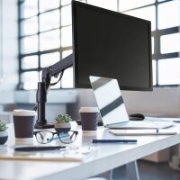 ergotron Monitor-Halterung LX 45-241-224 schwarz für 1 Monitor, Tischklemme, Tischbohrung