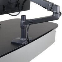 ergotron Monitor-Halterung LX 45-241-224 schwarz für 1 Monitor, Tischklemme, Tischbohrung