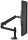 ergotron Monitor-Halterung LX 45-241-224 schwarz für 1 Monitor, Tischklemme, Tischbohrung