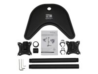 StarTech.com Monitor-Halterung ARMBARDUOV schwarz für 2 Monitore, Tischständer