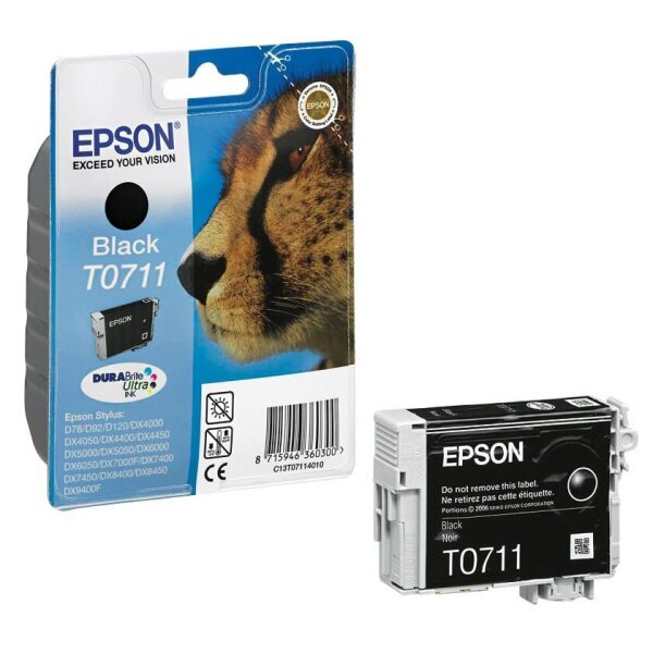 EPSON T0711 (Gepard) schwarz Druckerpatrone