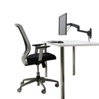 ergotron Monitor-Halterung LX 45-243-224 schwarz für 1 Monitor, Wandhalterung