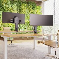 ergotron Monitor-Halterung TRACE 45-630-224 schwarz für 1 Monitor, Tischklemme