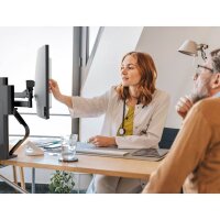 ergotron Monitor-Halterung TRACE 45-630-224 schwarz für 1 Monitor, Tischklemme