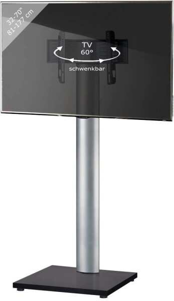 VCM my media TV-Ständer Onu schwarz, silber