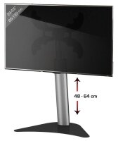 VCM my media TV-Ständer Coscal Mini schwarz, silber