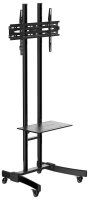 VCM my media TV-Ständer mit Rollen B-MS 190 schwarz