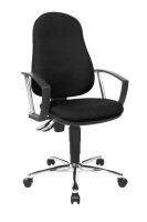 Topstar Bürostuhl Point 60 Plus, 8169A G20 Stoff schwarz, Gestell chrom
