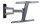VCM my media TV-Wandhalterung WS 100 schwarz