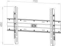 VCM my media TV-Wandhalterung WF 120 schwarz
