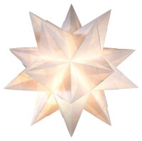 folia Faltblätter Bascetta-Stern weiß 32 Blatt