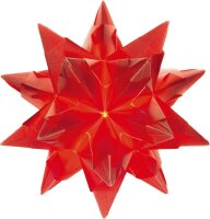 folia Faltblätter Bascetta-Stern Mini weiß, gelb, rot, orange 128 Blatt