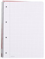 herlitz Collegeblock x.book kariert DIN A4 Innenrand, 1 Block