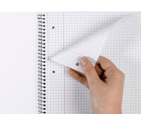 herlitz Collegeblock x.book kariert DIN A4 Innenrand, 1 Block