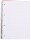 herlitz Collegeblock x.book kariert DIN A4 Innenrand, 1 Block