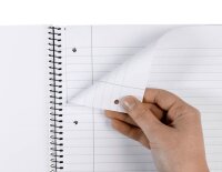 herlitz Collegeblock x.book liniert DIN A4 Innenrand, 1 Block