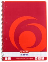 herlitz Collegeblock x.book Lineatur 28 kariert DIN A4...